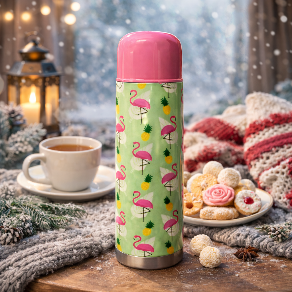 Stainless Steel Vacuum Insulated Thermos Bottle for Hot & Cold Beverages