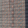 Ajrakh with Kantha Bedcover | Artisan-Made 100% Cotton Bedspread
