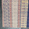 Ajrakh with Kantha Bedcover | Artisan-Made 100% Cotton Bedspread