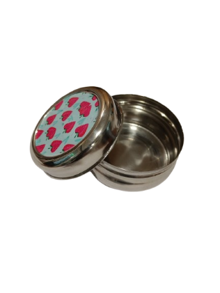 Stainless Steel Lunch Box , Snack Box & Water Bottle (750 ML) Set