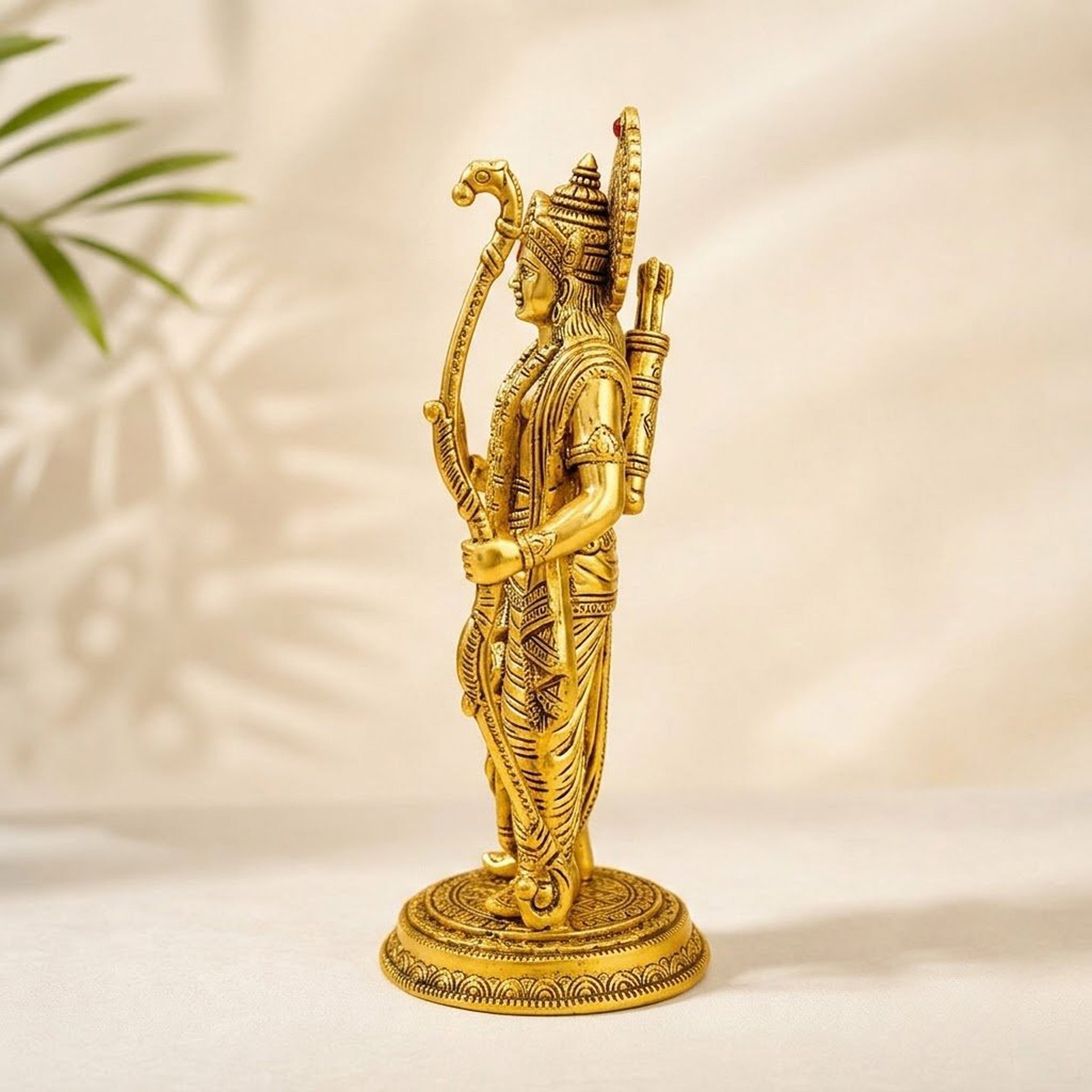 Lord Ram Idol – Gold Finish