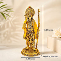 Lord Ram Idol – Gold Finish