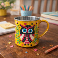 Premium Rakhi Gift Box-Zoo Snacks Box + Owl Mug